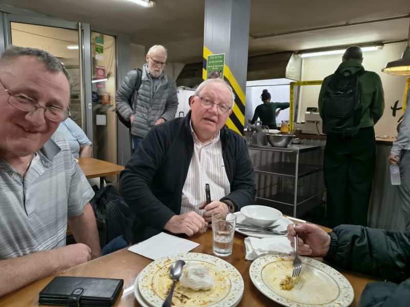 Colin Woodbridge and John Higgins